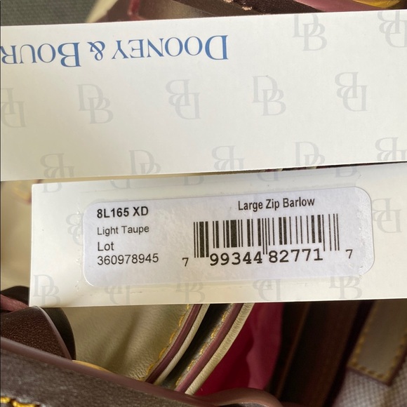 Dooney & Bourke Large Barlow Leather Shoulder Bag - Picture 15 of 15